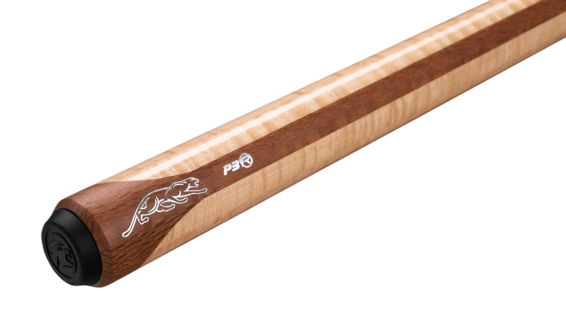 Predator Limited-Edition P3 REVO Natural-Finish Curly Maple & Leopard Wood – Butt Detail Predator Limited-Edition P3 REVO Natural-Finish Curly Maple & Leopard Wood - Butt Detail