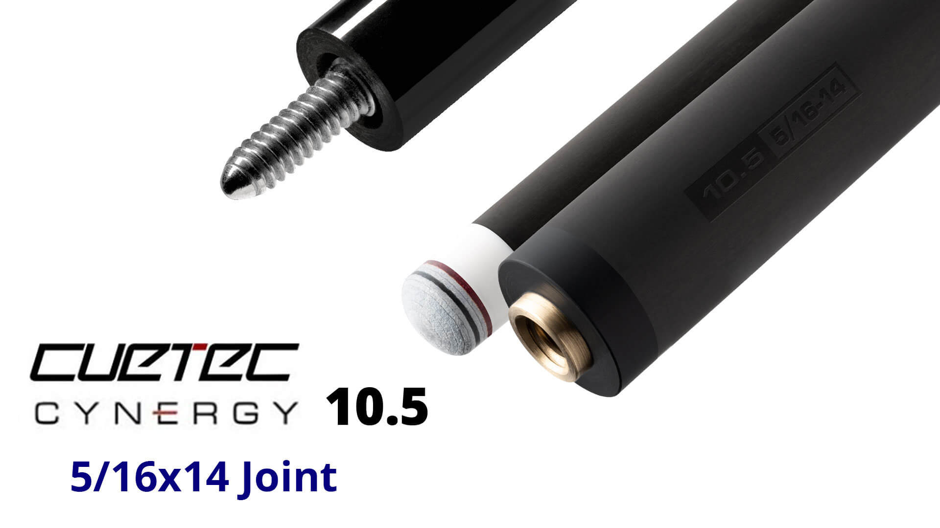 CUETEC CYNERGY シャフトラジアル Cuetec Cynergy Shaft - 3/8x14 - 11.8mm - Fits SVB and Dakota