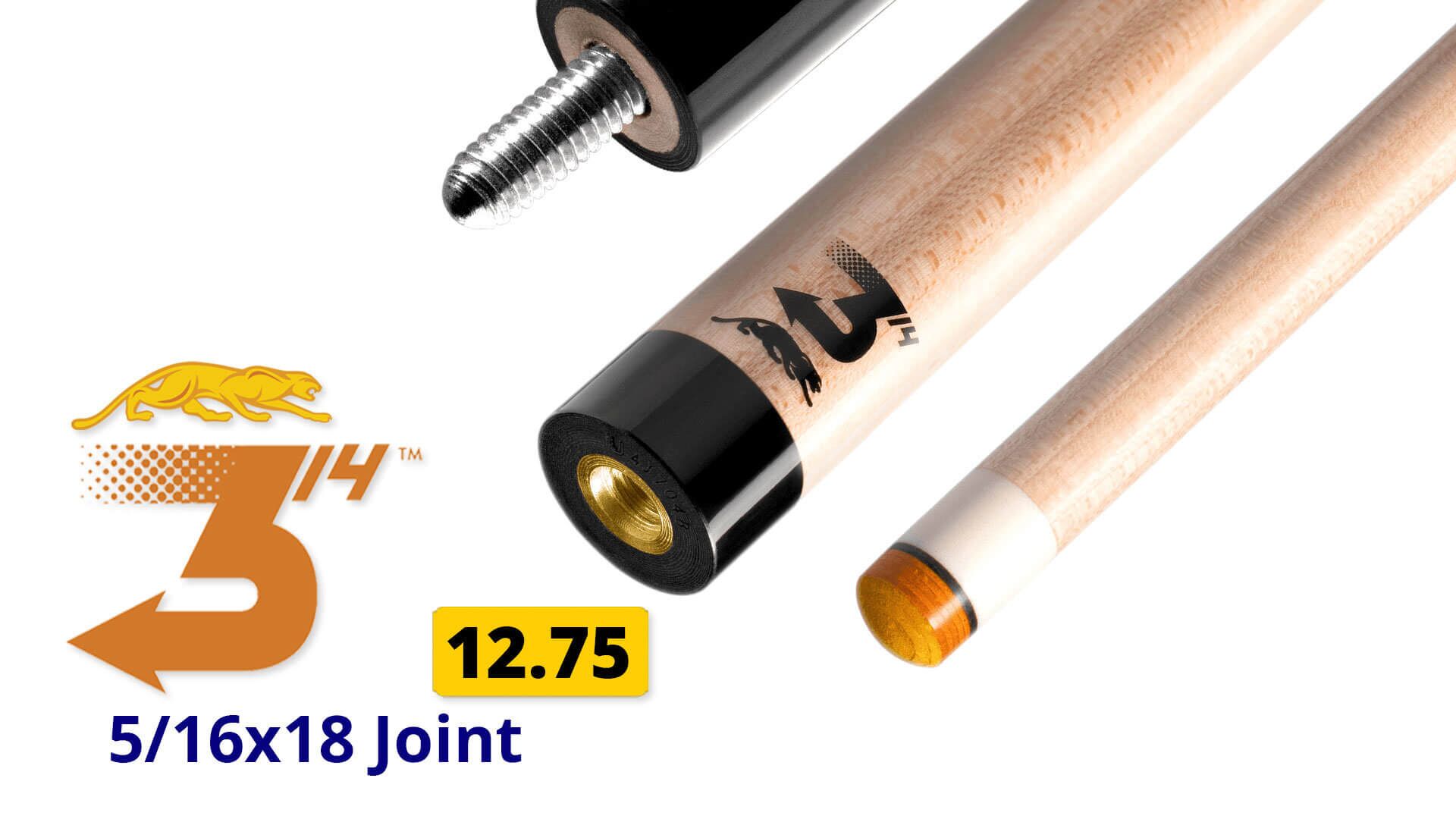 Predator 314 3 Shafts – Wood – 12.75 mm • Billiards Direct