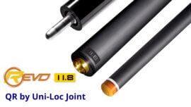 Predator REVO 12.4 mm Carbon Fiber Low Deflection Pool Shaft