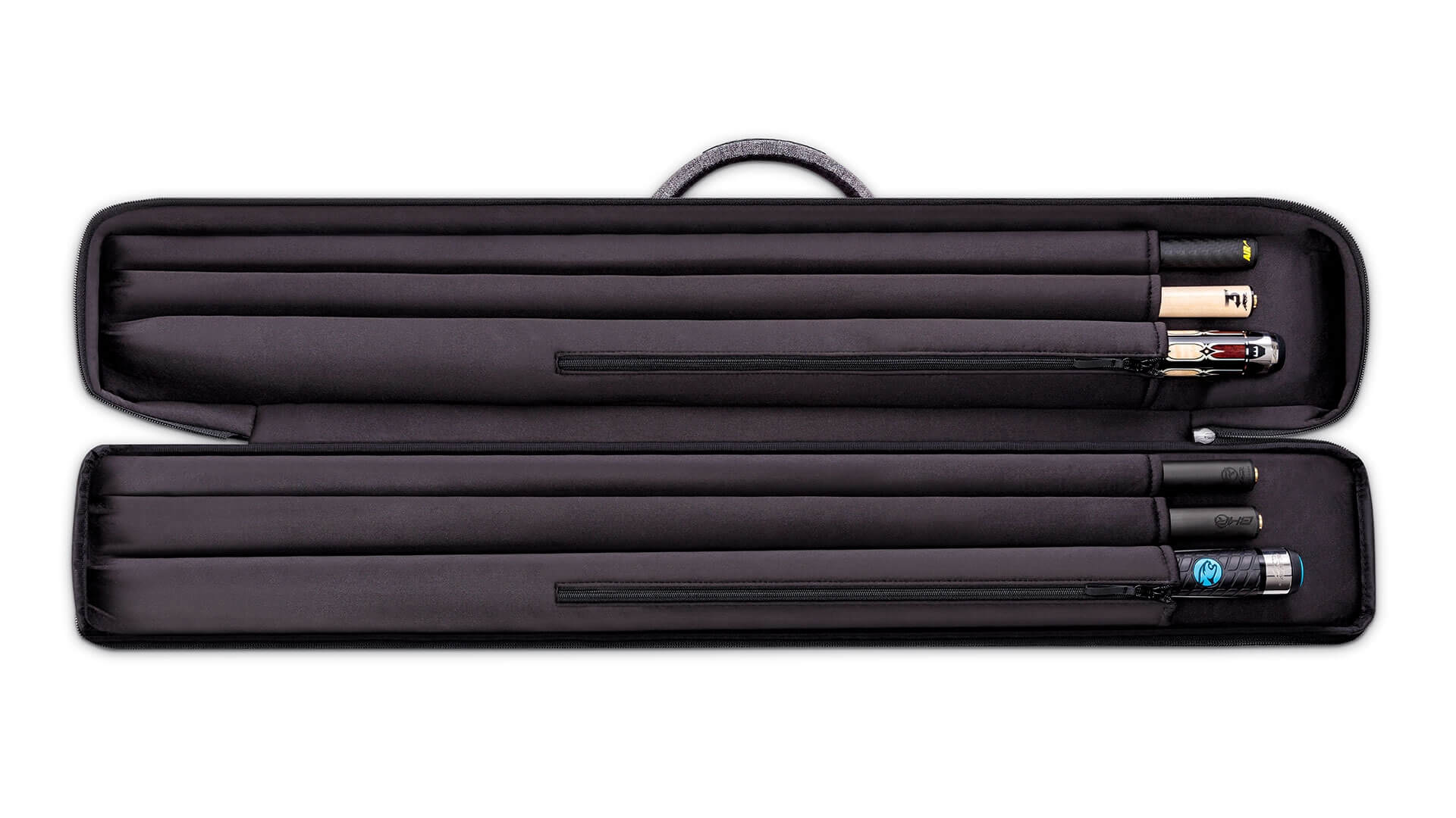 predator-urbain-soft-pool-cue-case-2×4-light-grey-open predator-urbain-soft-pool-cue-case-2x4-light-grey-open-for-sale