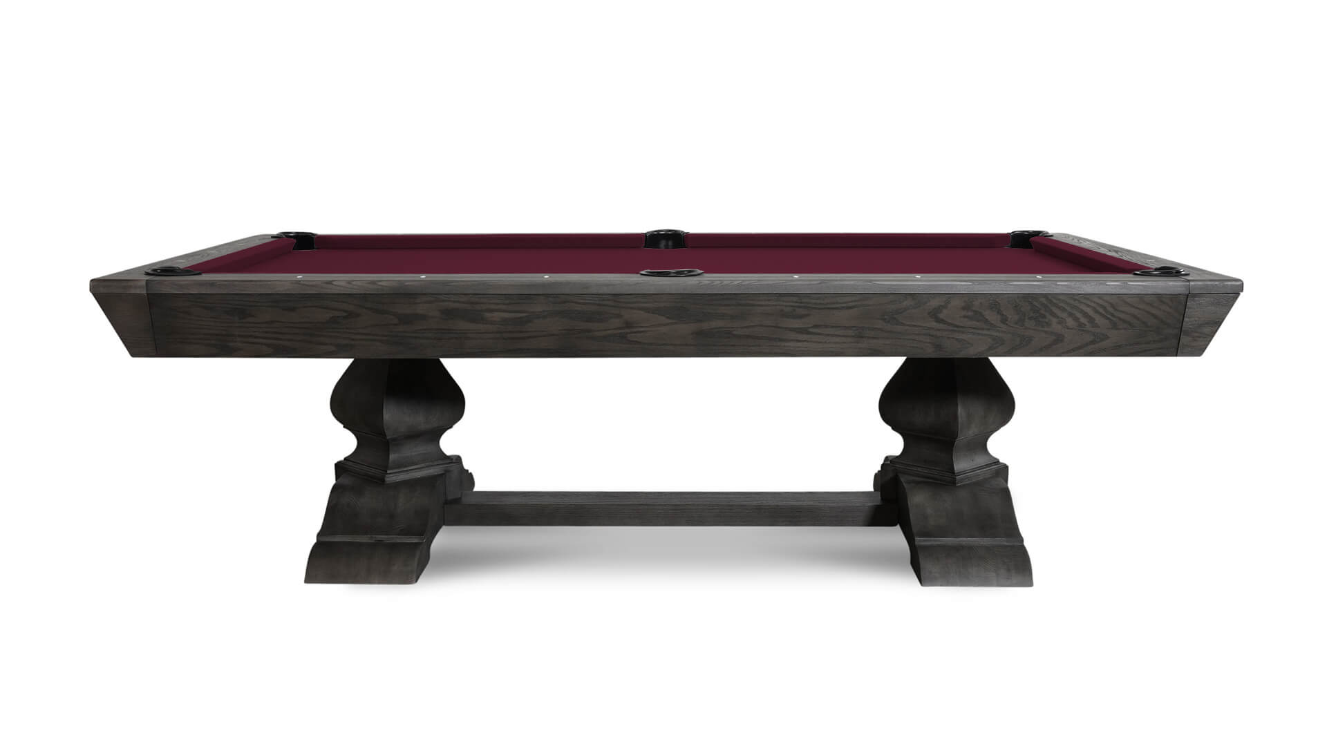 Nixon-Birdy-Pool-Table-Long-Side-Wine-Felt