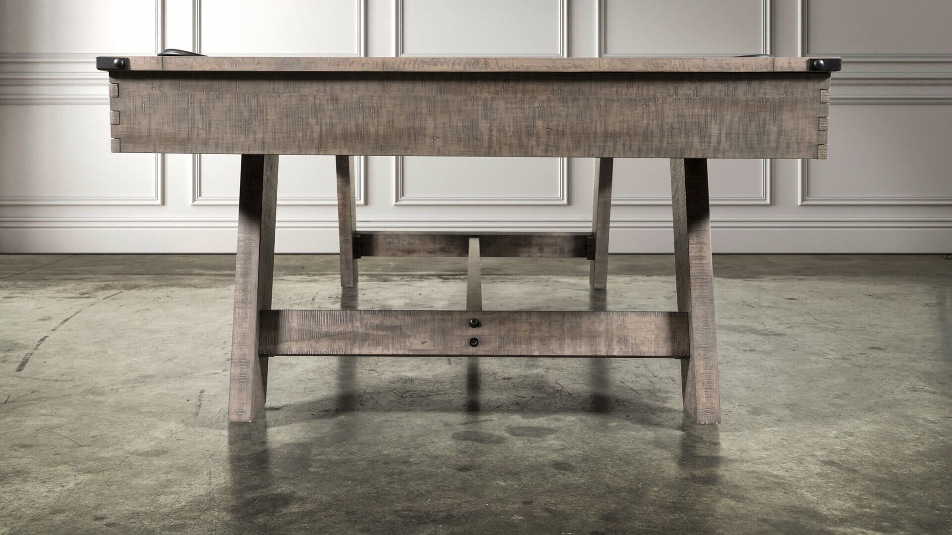 Nixon-Hunter-Wood-Antique-Pool-Table-Short-Side