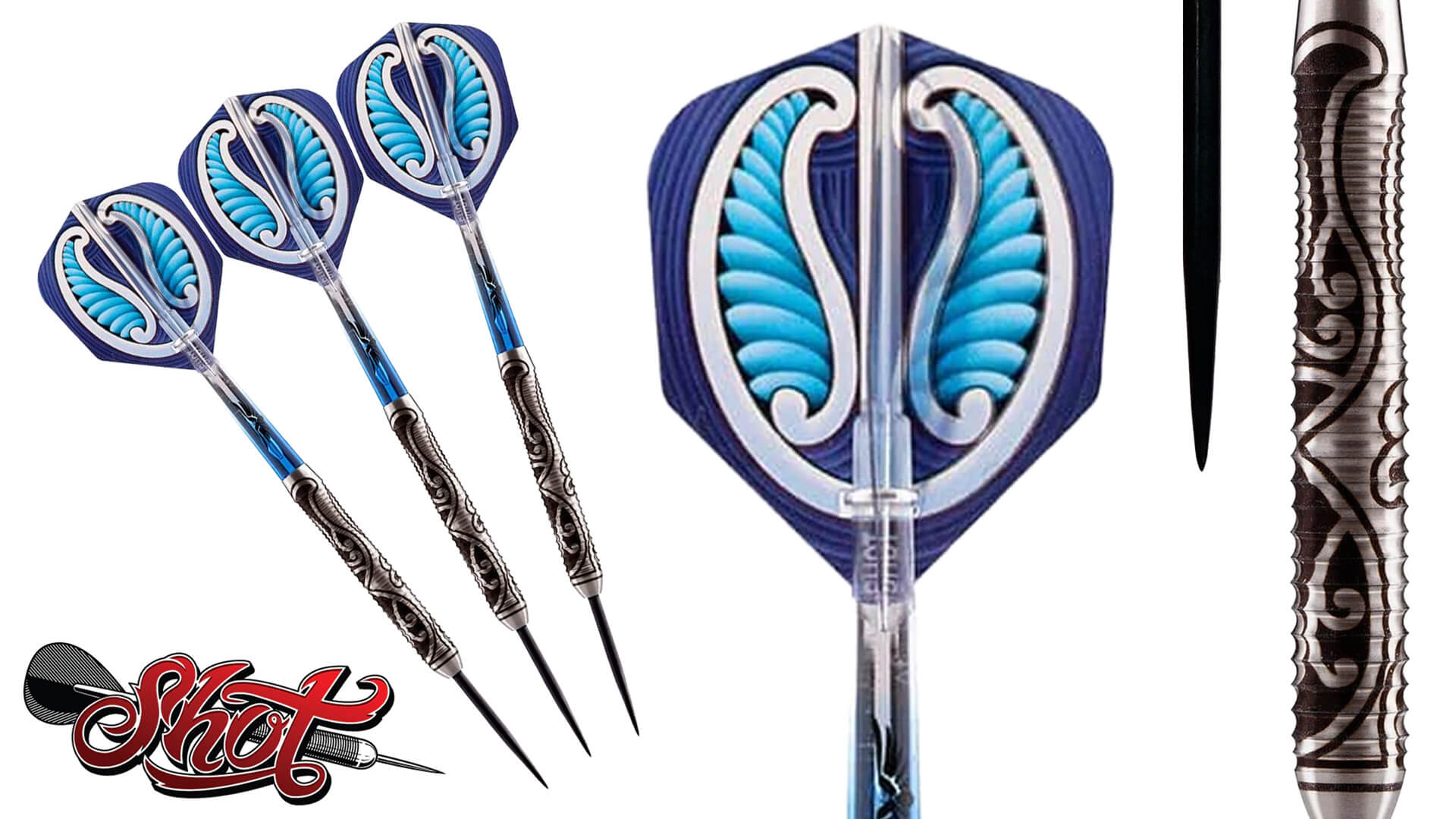 Shot-Warrior-Tipu-Steel-Tip-Dart-Set Shot-Warrior-Tipu-Steel-Tip-Dart-Set