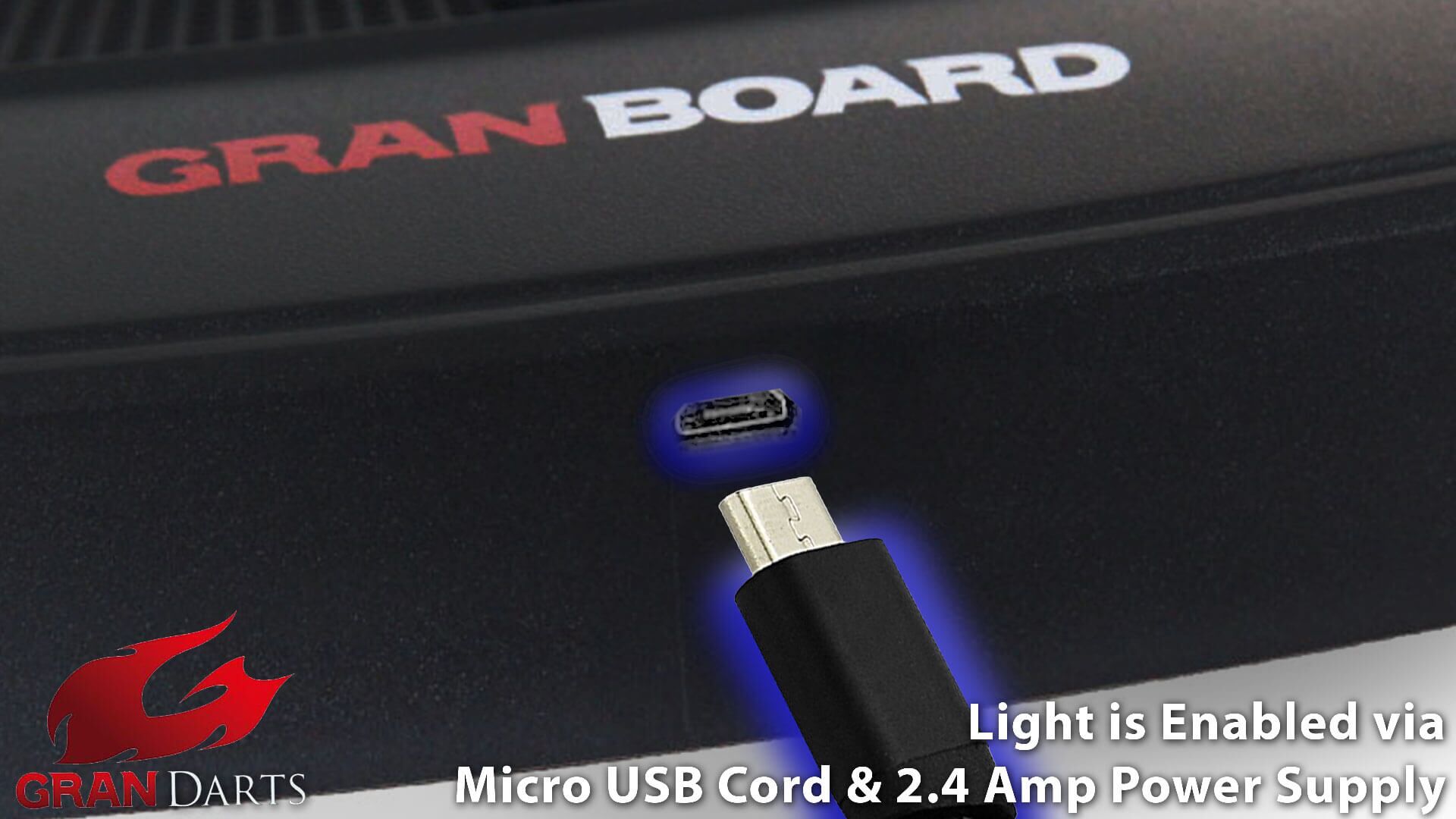 Gran-Board-3-S—Green—Soft-Tip-Dart-Board-with-LED-Micro-Usb-Port