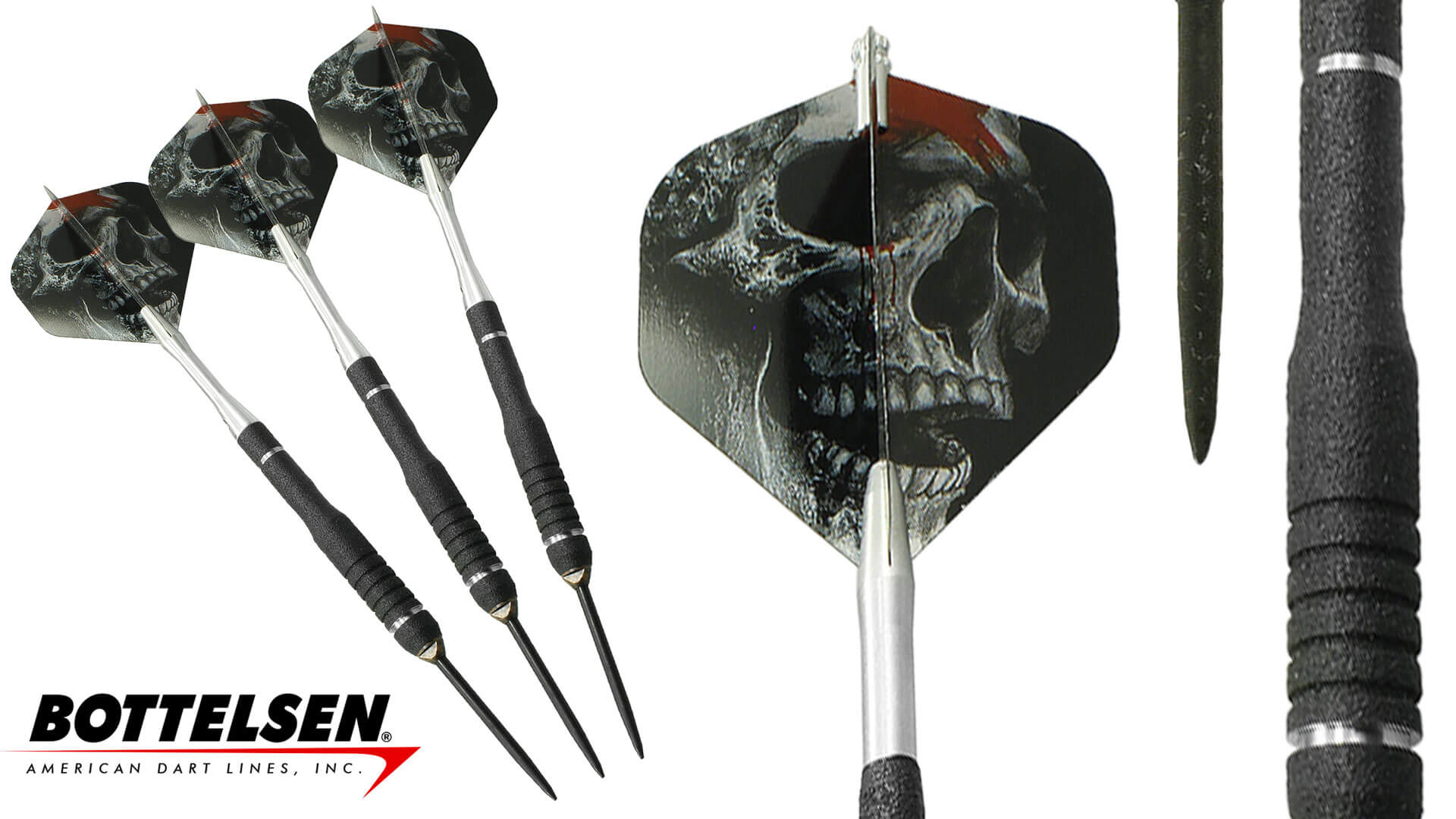 Bottelsen-Xtreme-Hammer-Head-Precision-Grip-Steel-Tip-Black-Dart-Set Bottelsen-Xtreme-Hammer-Head-Precision-Grip-Steel-Tip-Black-Dart-Set