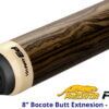 Predator-P3-REVO-Bocote-Leather-Wrap-Radial-8-Inch-QR-Extender-Detail