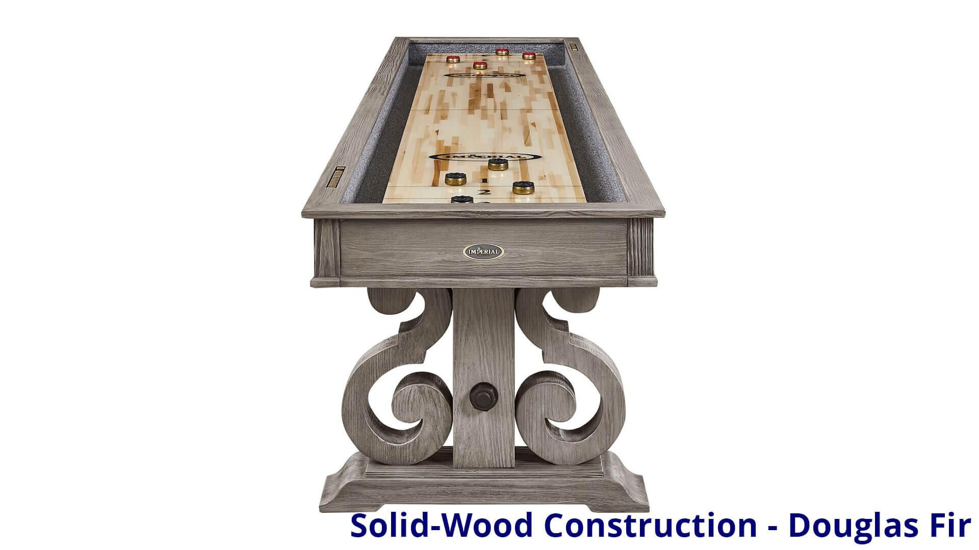 Imperial-Shuffleboard-The-Barnstable-12-Foot-Silver-Mist-Short Imperial-Shuffleboard-The-Barnstable-12-Foot-Silver-Mist-Short