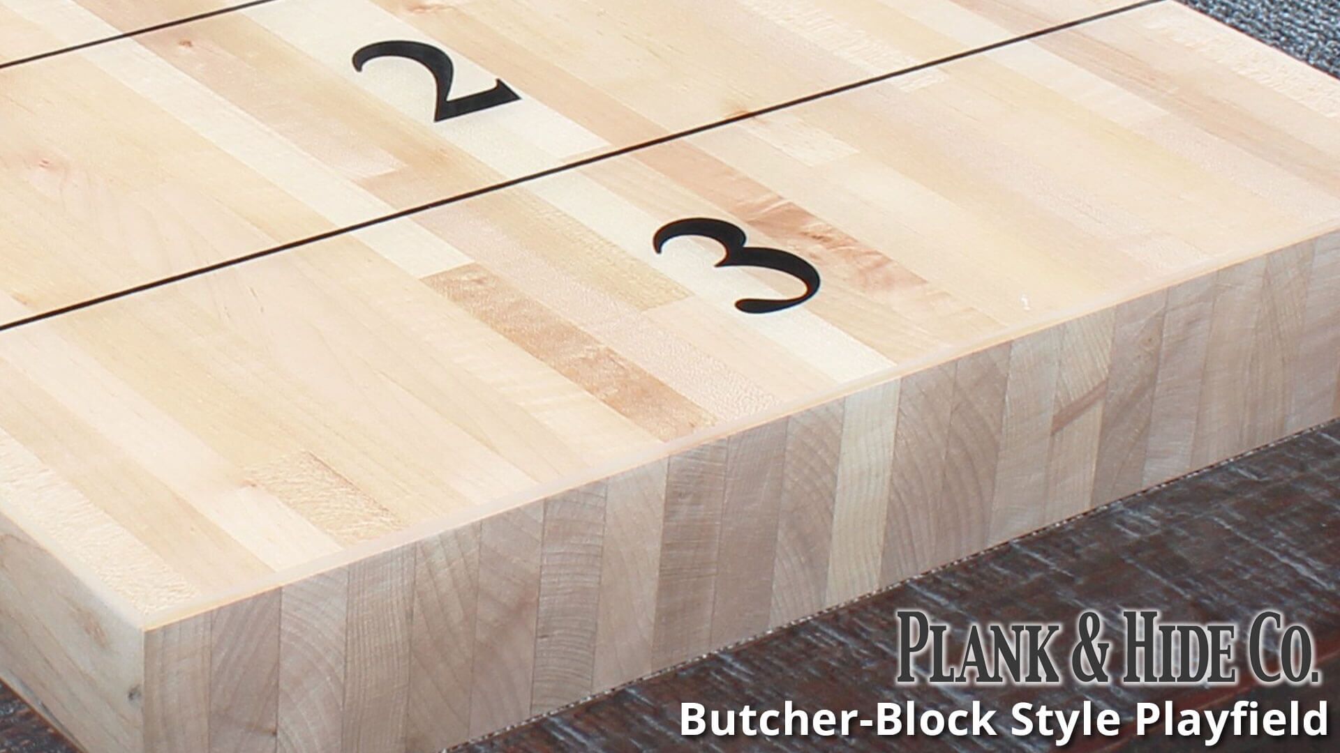 Plank-And-Hide-Otis-Shuffleboard-Butcher-Block-Detail Plank-And-Hide-Otis-Shuffleboard-Butcher-Block-Detail