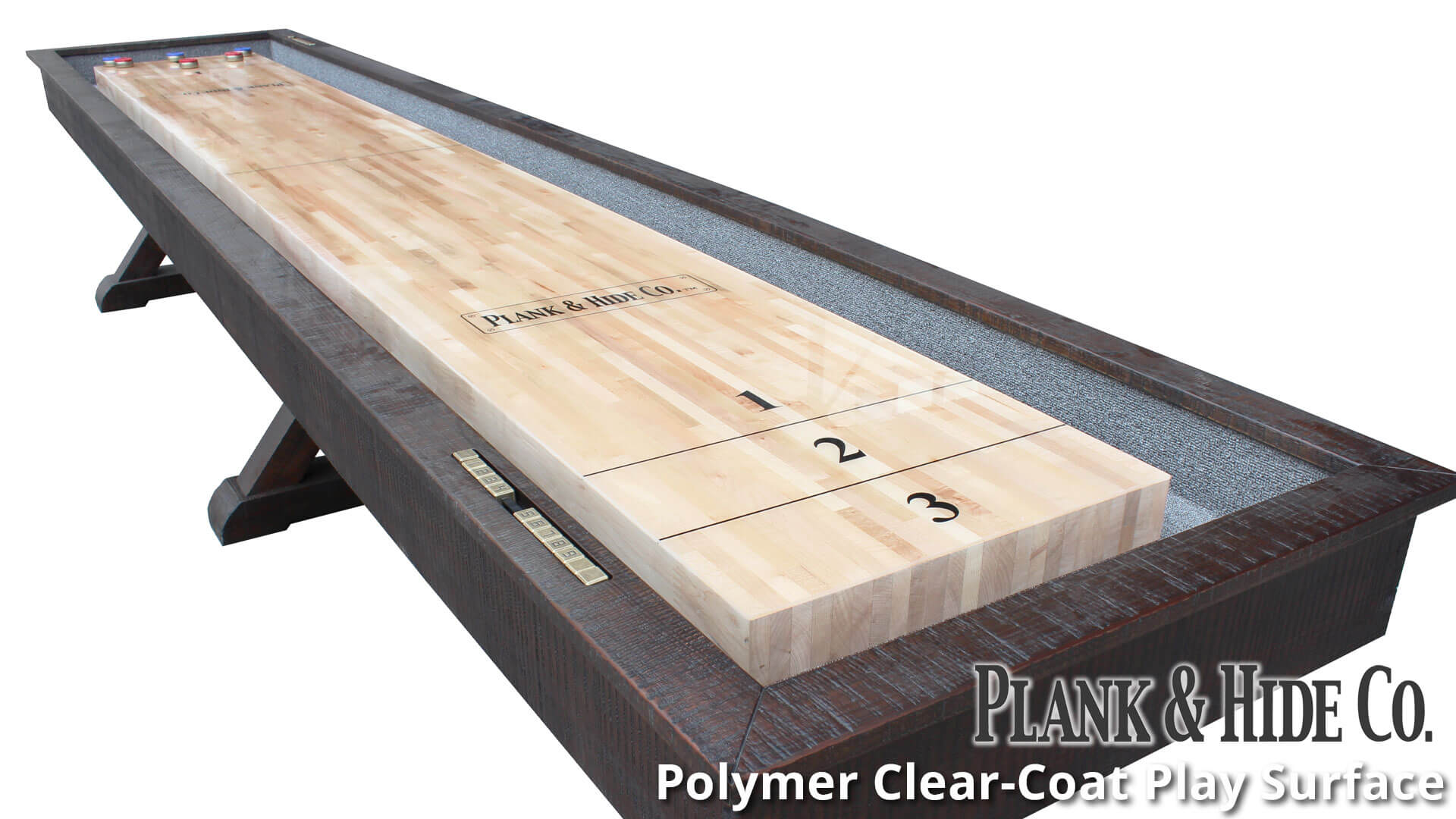 Plank-And-Hide-Otis-Shuffleboard-Playfield-Detail Plank-And-Hide-Otis-Shuffleboard-Playfield-Detail
