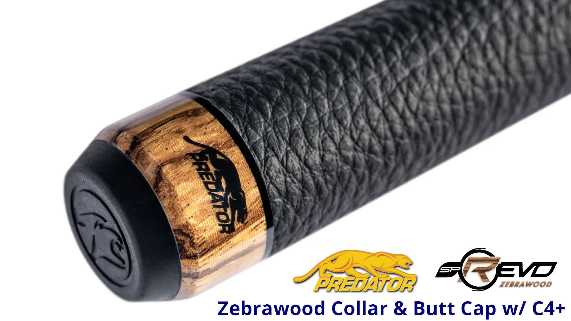 Predator-SP2-REVO-Zebra-2—Zebrawood-Buttcap—Detail Predator-SP2-REVO-Zebra-2---Zebrawood-Buttcap---Detail
