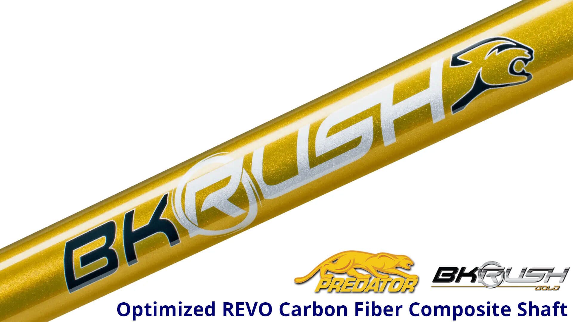 ビリヤード PREDATOR BK RUSH GOLD NW Predator BK Rush Gold Break Cue - No Wrap - BKRUSHGOLDNW