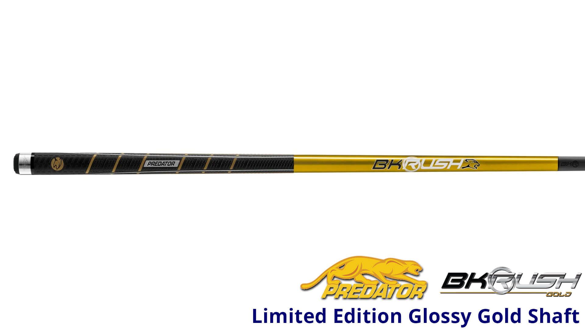 ビリヤード PREDATOR BK RUSH GOLD NW Predator BK Rush Gold Break Cue - Sport Wrap | Official USA Site