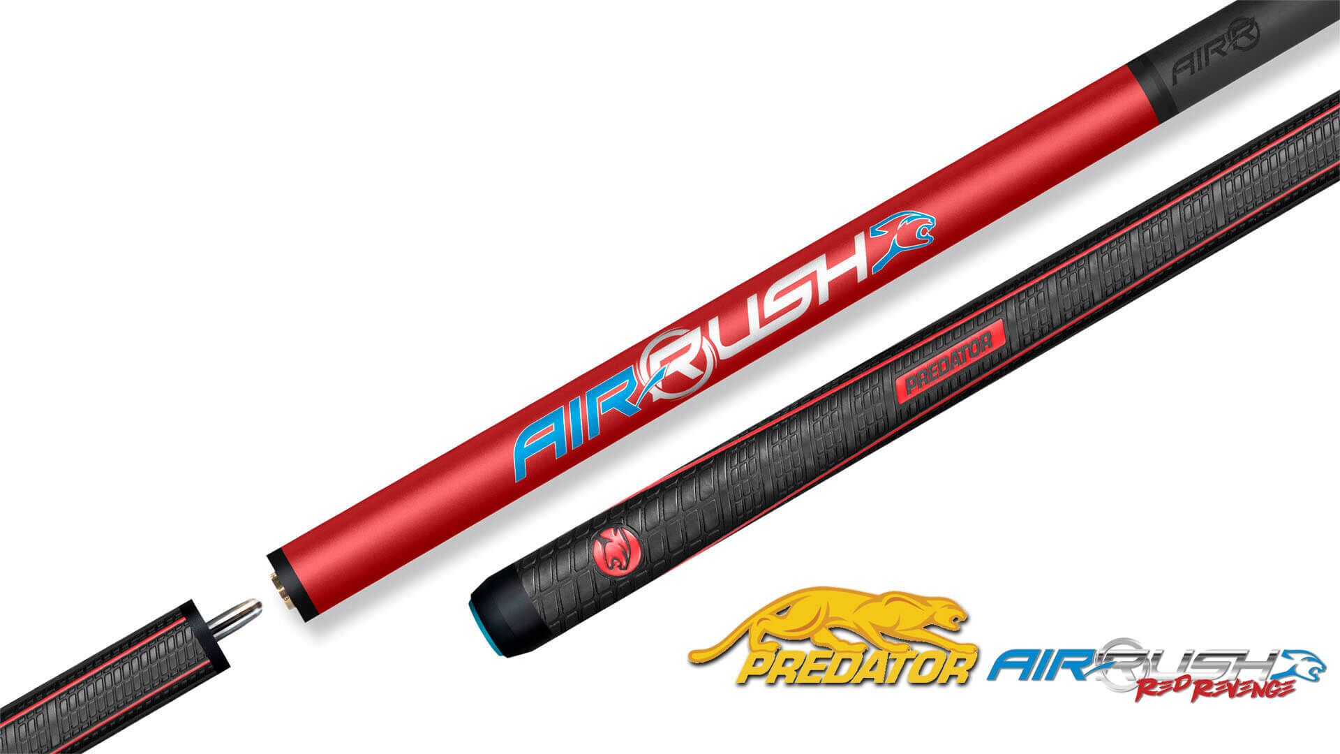 Predator プレデターAir rush Red Predator Air Rush Red Jump Cue - Sport Wrap