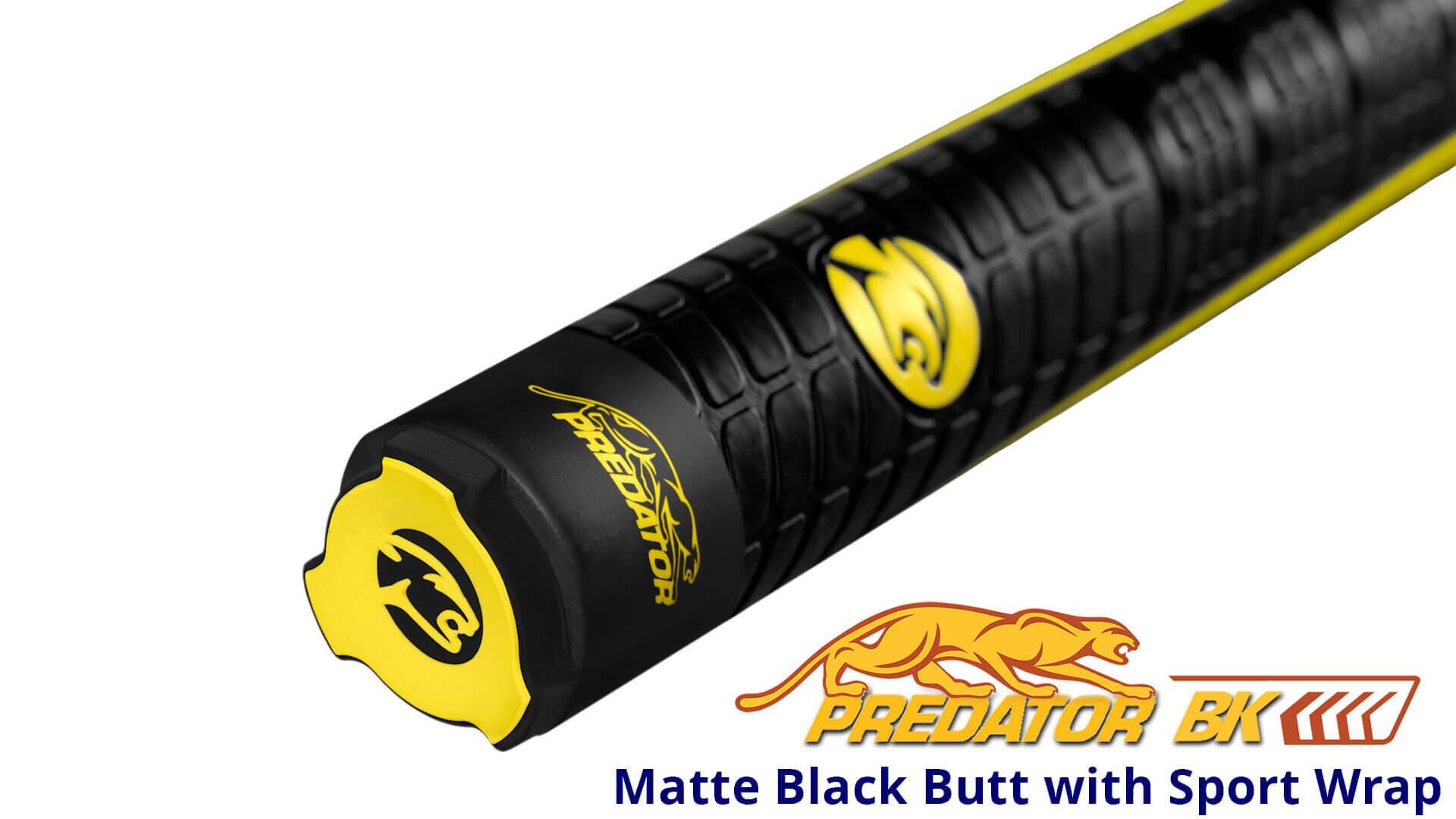 Predator BK4 - Break Cue - Black - Sport Wrap • Billiards Direct