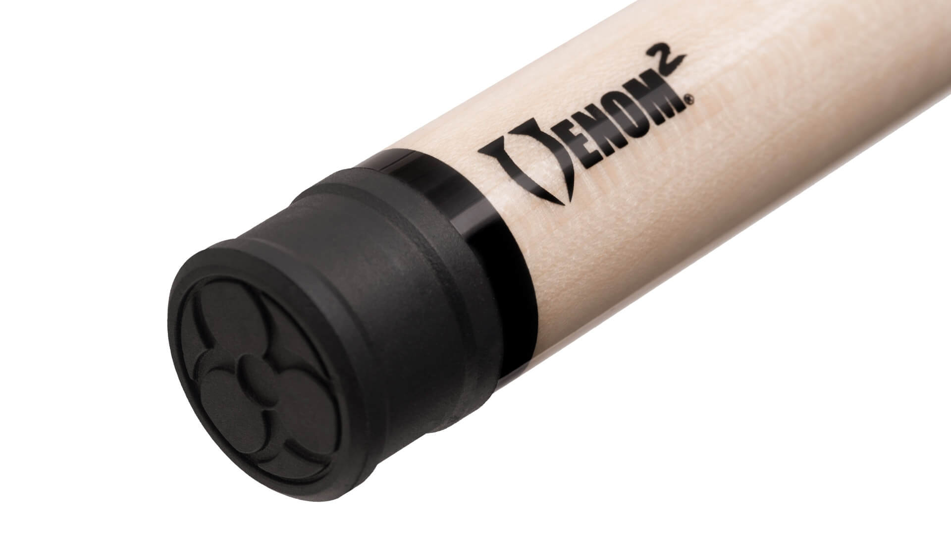 Poison - Break Cue Black Red Textured Grip - VX5 BRK - Image 2
