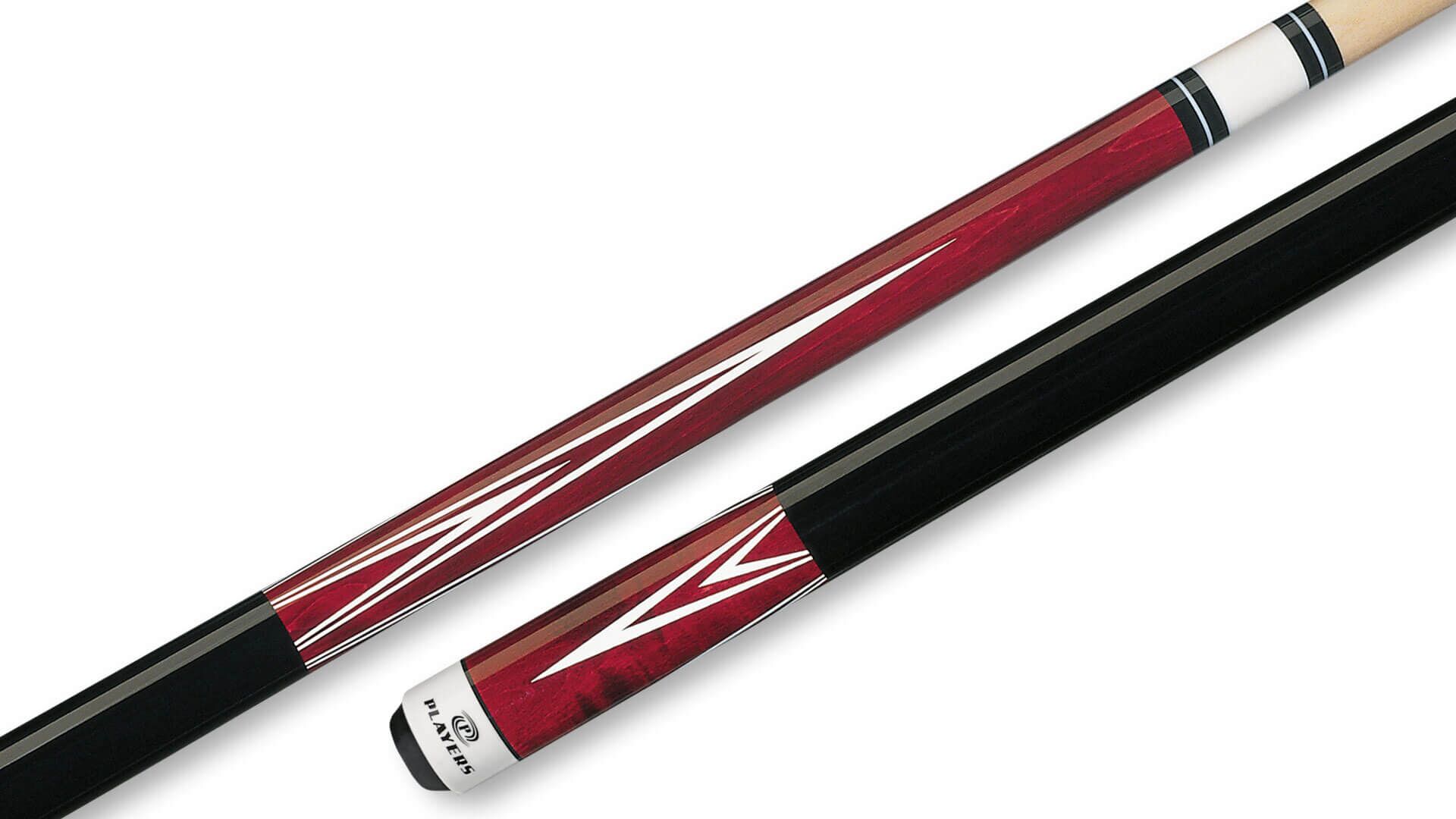 Players - Red Pool Cue Synthetic Wrap - C801 - Image 1