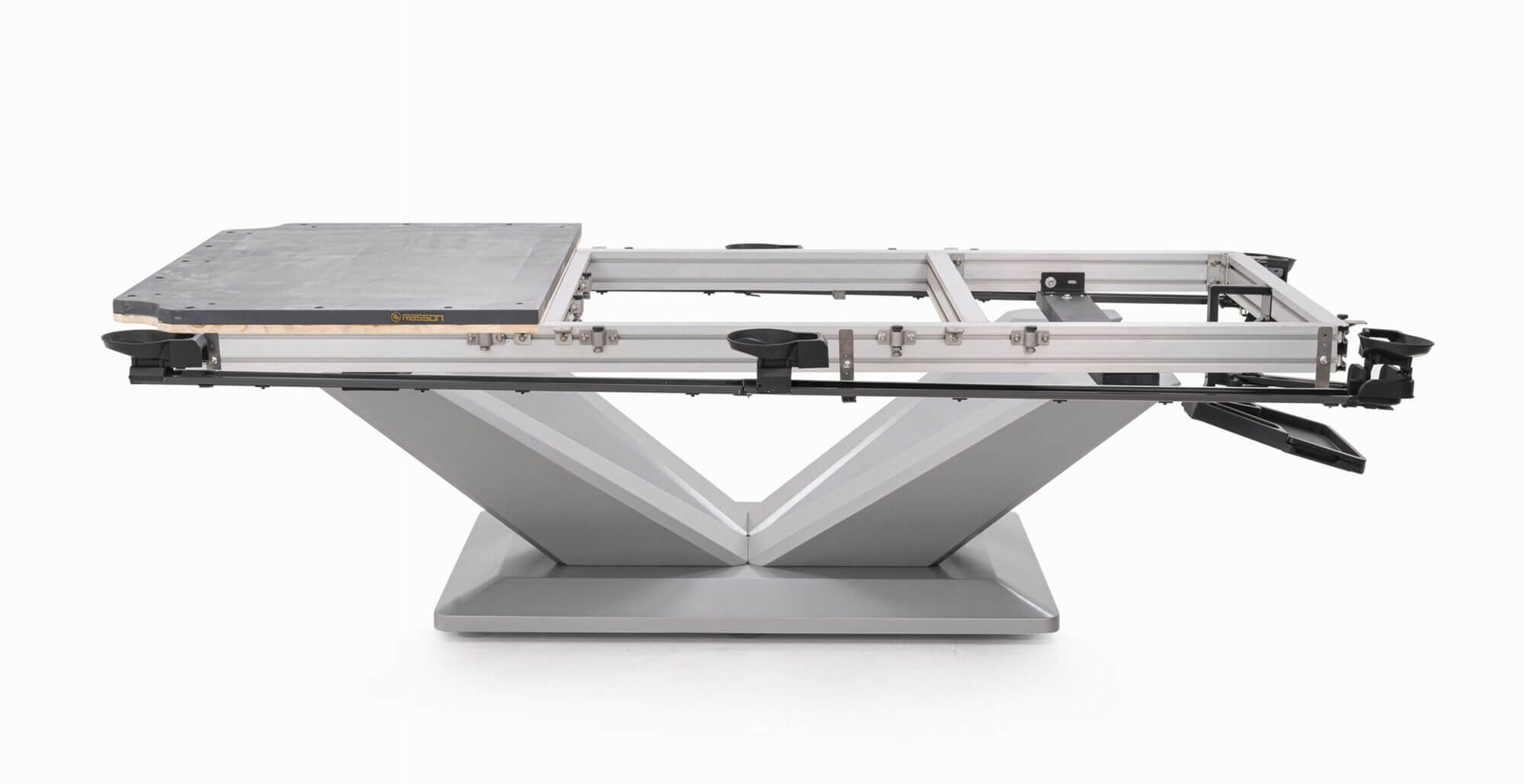 Rasson Pool Table - Victory III Silver White - 8 and 9 Foot - Image 5