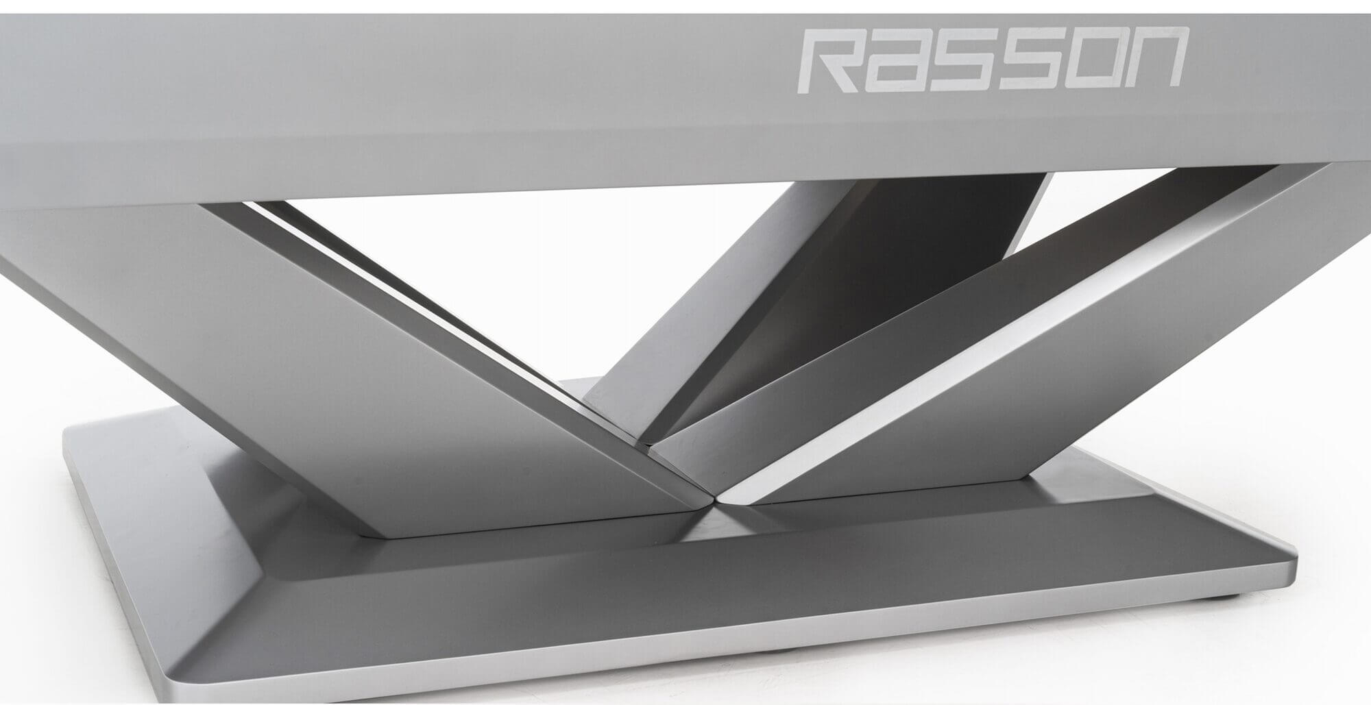 Rasson Pool Table - Victory III Silver White - 8 and 9 Foot - Image 9