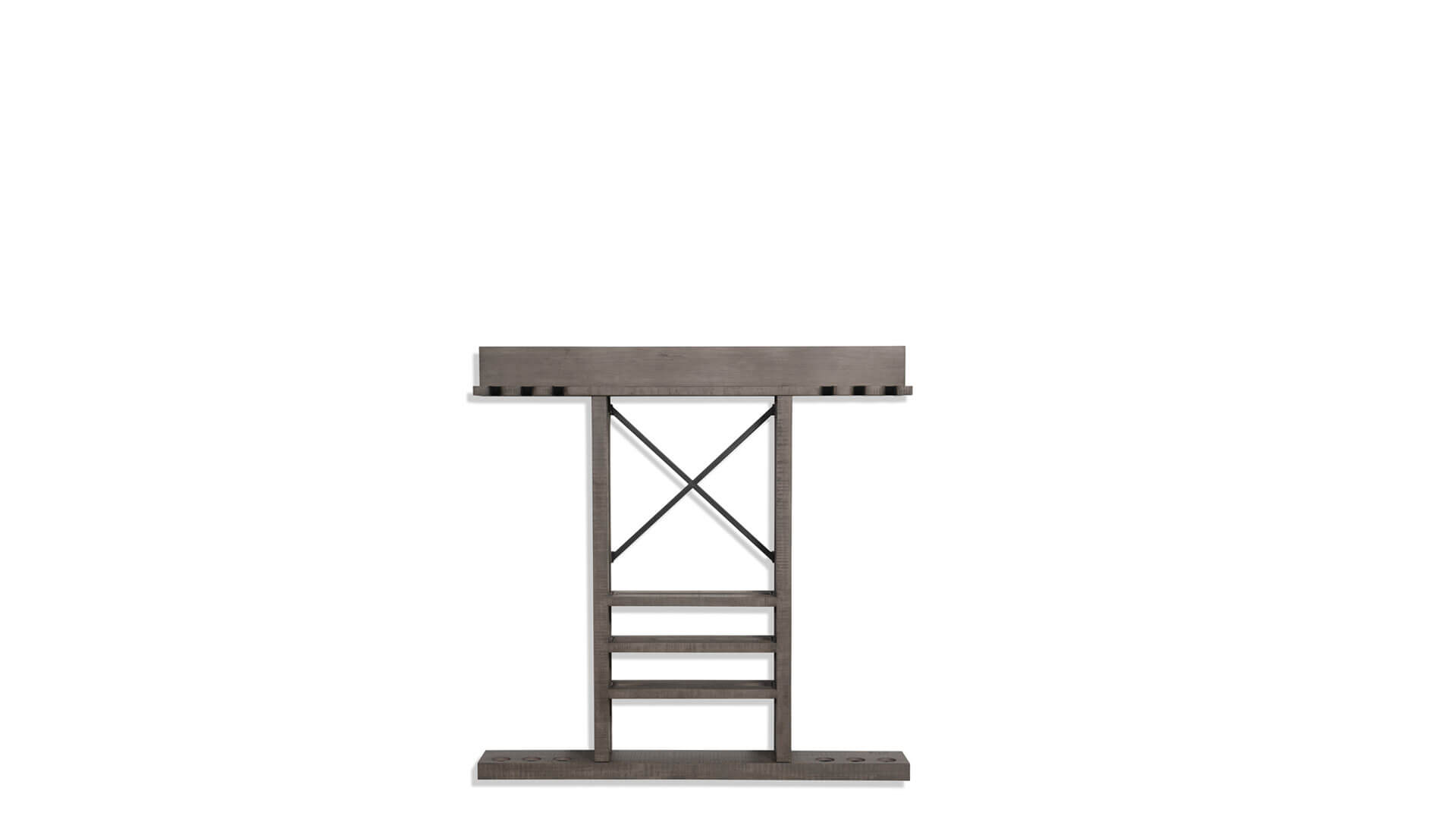 Nixon - "Bryant" Pool Cue Rack - Brushed Walnut Finish - Image 2