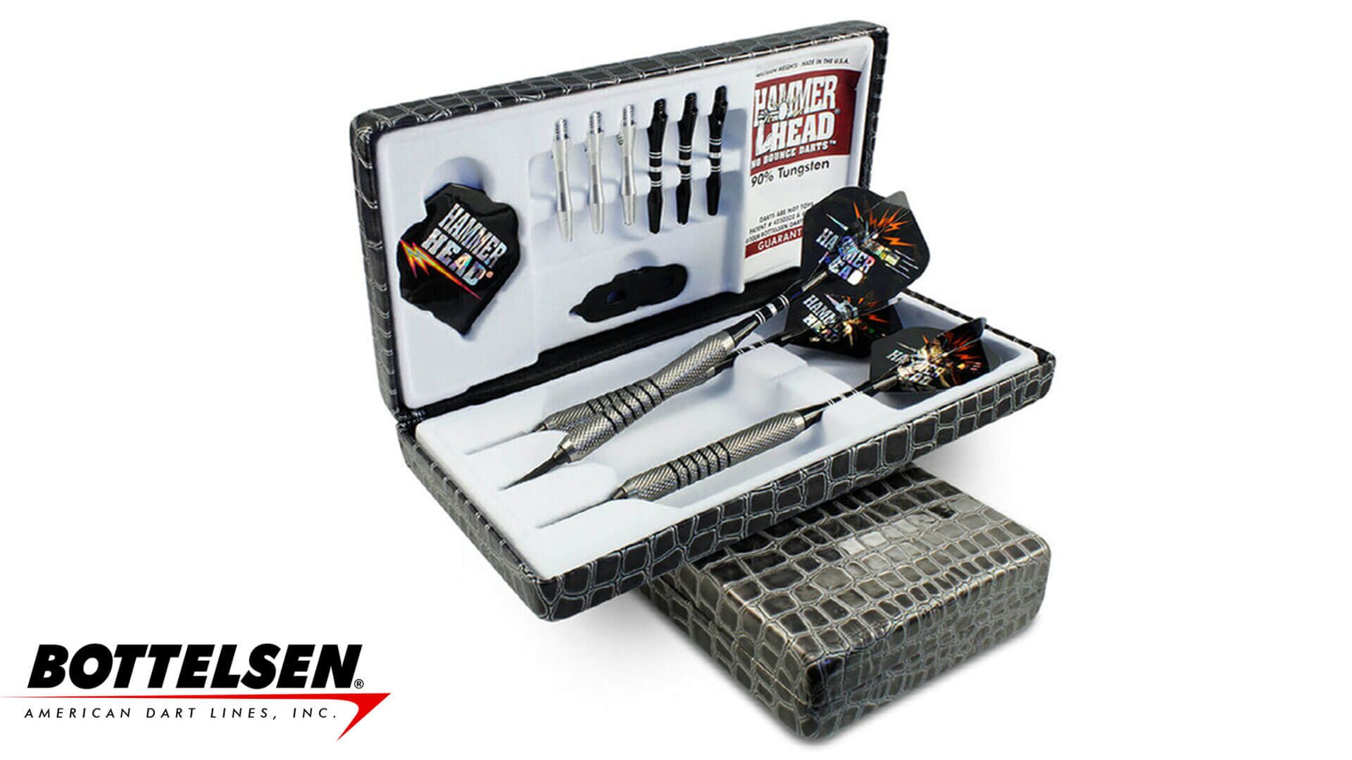 Bottelsen-Hammer-Head-Original-Steel-Tip-XX92-Dart-Case