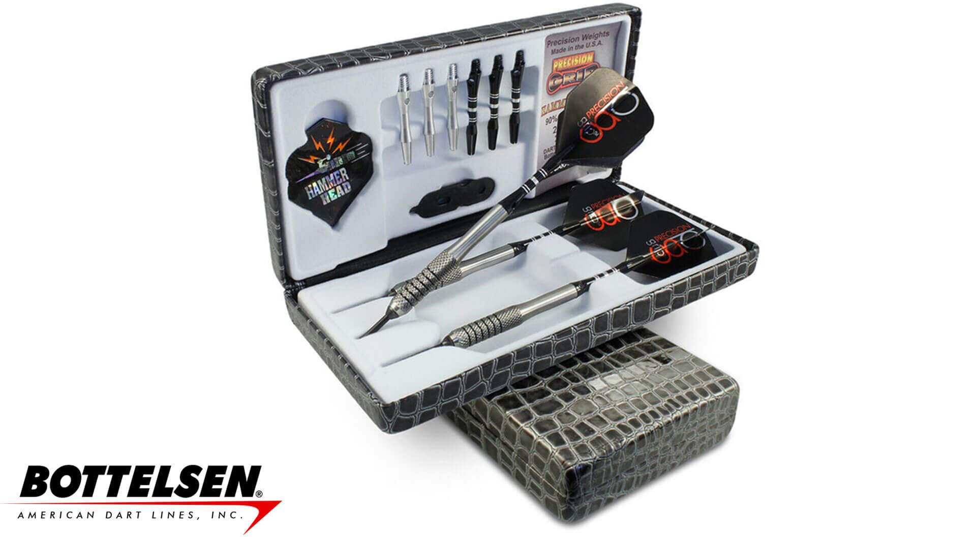 Bottelsen-Hammer-Head-Precision-Grip-Steel-Tip-XX92PG-Dart-Case