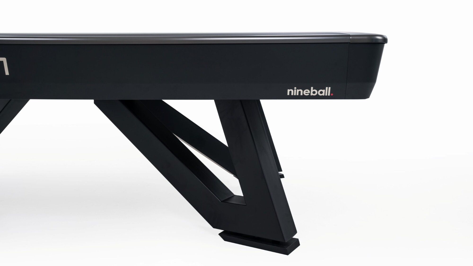 Rasson Wolf black rail and W-shaped leg in profile