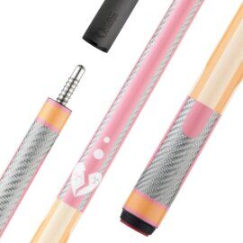 Predator - 9K 2 Pool Cue Red Leather Luxe Wrap • Billiards Direct