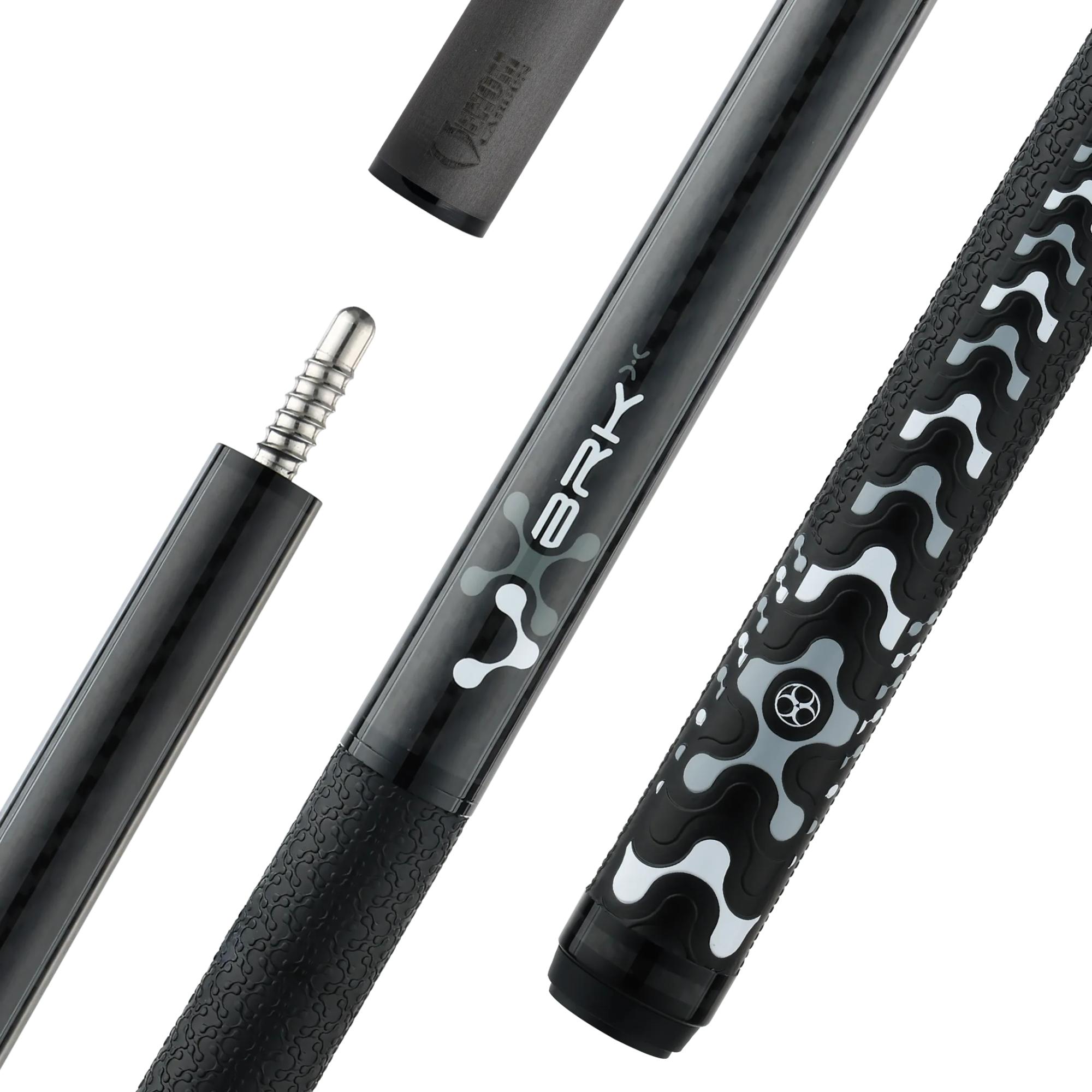 Poison VX Jump/Break Cue Black/Gray, shaft, forearm and butt sections